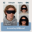 Μάσκα ματιών Lycra Cooling Eye Soft3D Sleep για αϋπνία, μάσκα παγωμένου τζελ, μαύρη 6