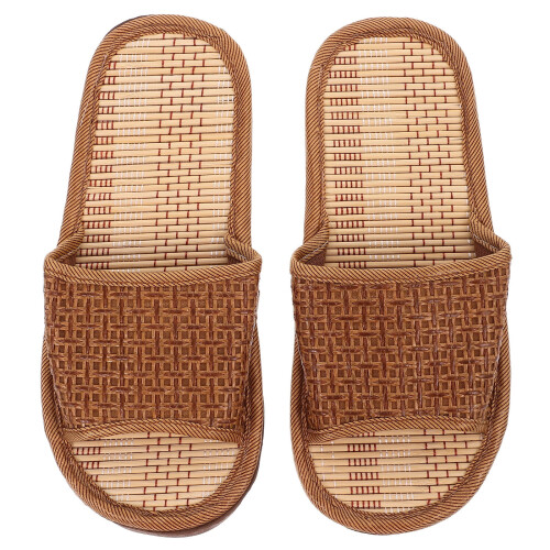 1 ζευγάρι τσάντες από rattan, rattan tpr, αντιολισθητικές, για χρήση στο σπίτι, για χρήση