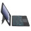 Capa com teclado compatível com Samsung Galaxy Tab A9 Plus de 11 polegadas (SM-X210/X216/X218) com touchpad retroiluminado em 7 cores. 2