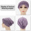 Αφρικανικά γυναικεία τουρμπάνι καπέλα Beanie Twist Headscaping Προδεμένο διπλό στριμμένο 5