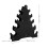 YEAHIBABY dumbbell holder leaf-shaped rack 1 pack 5