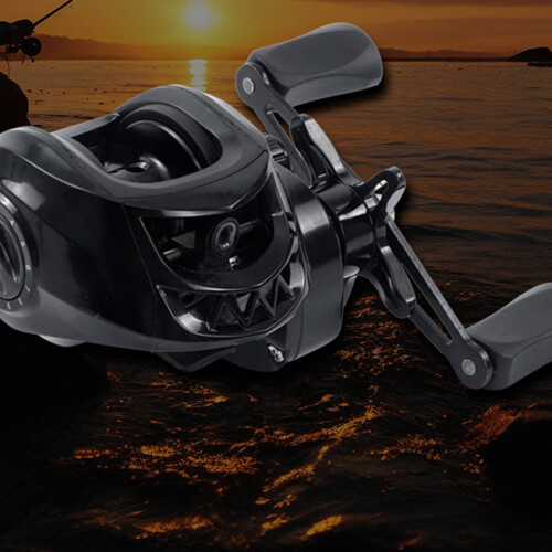 Moulinet Baitcasting, rapport de transmission 7.2:1, plus de 12 roulements, pour gaucher 1
