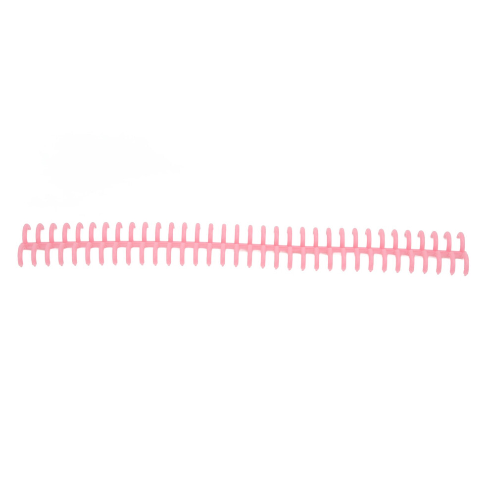 10PCS 34 Hole Plastic Split Loose Leaf Rings