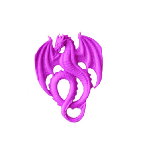 DIY3D Φοντάν Σιλικόνης Flying Dragon Καλούπι Ρητίνης Καραμέλας Σοκολάτας 1