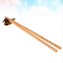 Hochwertige Bambus-Essstäbchen für den Hausgebrauch, stilvolles japanisches Design, khakifarben, 5 Paar, wiederverwendbar
