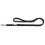 Hunter HUNTER Nickel-Plated Split-Leather Basic Training Lead Rope, 18 x 200 cm, Large, Black/Nappa Black 1