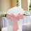 Ensemble de 4 nœuds élastiques pour chaises, idéal pour banquets et mariages. 4