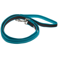 Nobby Preno Mesh Dog Lead, 120 cm/15 - 20 mm, Turquoise