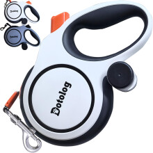 Retractable Dog Leash - Dotolog 26ft Extendable Lead, Tangle-Free Pet Retractable Lead with One-Touch Lock, 8m Dog lead for Medium Large Dogs up to