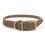 Ancol Ancol Timberwolf Leather Round Collar Sable 39-48cm Size 5 (M) 1