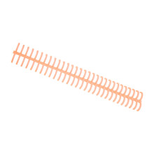 10Pcs Spiral Bind Coils 130 Sheets Capacity 16mm Orange for Office Use
