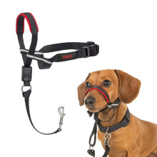 HALTI Optifit Headcollar Size Small, Dog Head Harness to Stop Pulling on the Lead, Easy to Use, Adjustable & Reflective Head Collar for Dogs,