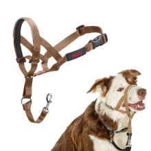 HALTI Headcollar - Stop Your Dog Pulling on the Lead. Adjustable, Reflective and Lightweight, with Padded Nose Band. Dog Training Anti-Pull Collar for