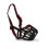 Ancol Ancol Plastic Muzzle Black/Red Size 5 22x8.5cm 1