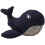 Hunter HUNTER Eiby Whale Dog Toy, Blue, 24 cm 1