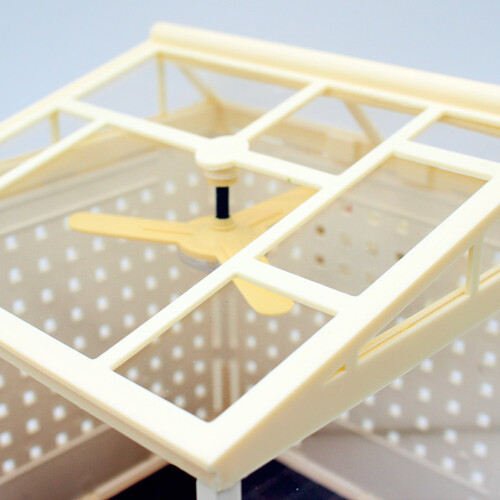 Miniatur-Hausdach-Set, Staubdicht, 3D Kunststoff DIY Modell 2