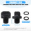 2 Pack R0446000 Pool Pump Drain Plug with ORing for Zodiac Jandy Legacy LRZE LRZM Heaters 2