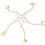 Trixie BE NORDIC starfish Jane, plush/rope, 32 cm 2