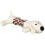 Trixie squeaky plush rope dog toy 1