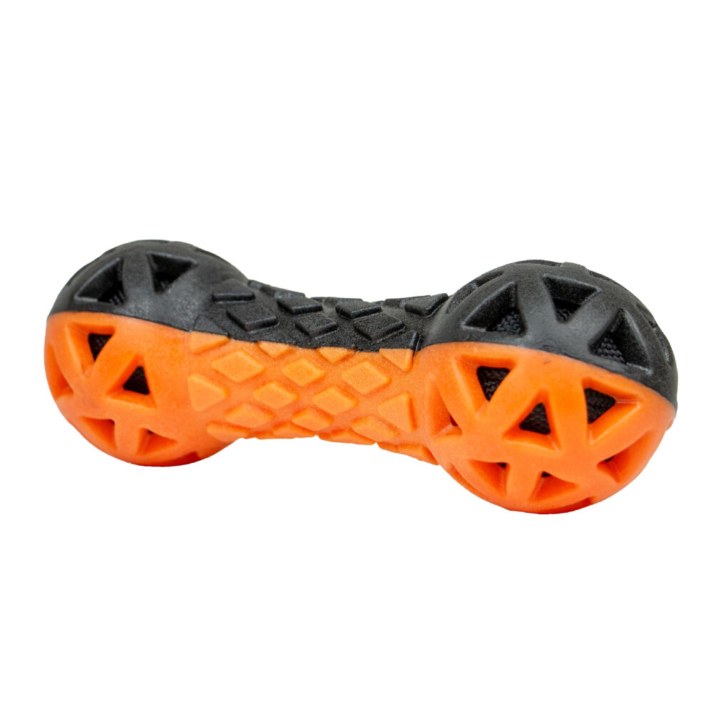 Ancol Extreme Tough Toy High Visibility Floating Dumbell For Training Or Play