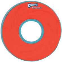 Chuckit! ZIP FLIGHT AMPHIBIOUS FLYING RING FLOATS Fetch Toy Medium - Pack of 2