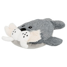 TRIXIE Be Nordic Walrus Til ? Durable plush dog toy in maritime design ? For active play & cuddling - 36044