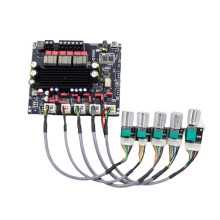 Q100H Digital Amplifier Board 2.1 Channel 50Wx2+100W Subwoofer Amplifier Board TPA3116 for Aptx
