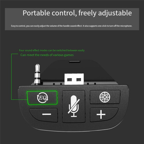 For  One S/X/XSX/XSS/ELITE/ELITE2 Wireless Controller Stereo Headset Adapter Game Playing Accessories 1
