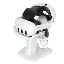 Charging Dock for Meta Quest 3 Headset Controller Display Mount Station VR Display Stand for Meta Quest 3 Charging Stand