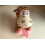 Webbox Webbox Puppy Toy - Giraffe with Teething Ring PINK 4