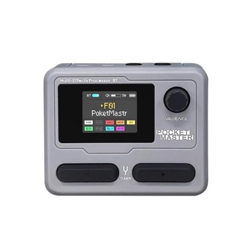 Electric Guitar Bass Amplifier Pocket Master 1.77 LCD Screen Modeling IR Multi-Effect with OTG Looper