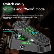 JAMJUM MP-1 Wah Sound Control Volume Control Pedal Silent Non-Slip No Power Supply Guitar Speaker Effect Pedal Precise Control