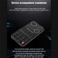 K9 Voice Changer Handheld Sound Card Multiple Sound Effects for Microphone Phone Games Live Streaming Host