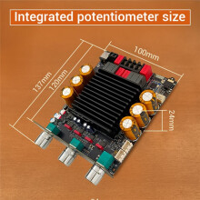 New 3002TPRO QCC3034 Digital Power Amplifier Board 2.0 Channel APTX Lossless 300W+300W B