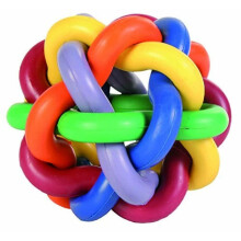 Trixie 32622 Knot Dog Toy Natural Rubber ? 10 cm