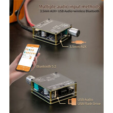 XY-301W Mono 30W Digital Audio Amplifier Board TWS True Wireless Speakers Connected to Stereo