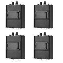 4X Osobisty Wzmacniacz SłUchawkowy do OdsłUchu Dousznego z WejśCiami XLR 3,5 mm WyjśCiowy Interfejs Audio