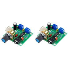 2X  Power Amplifier Board 5W+5W HiFi Two-Channel PM CM2038 5V USB Supply Power Audio Amplifier