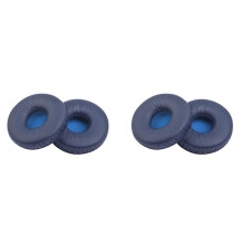 2X Austauschbare Ohrpolster Zubehör für Ohrpolster Geeignet für WH-XB700 -Headset-Hülle 75-mm-Hülle Dunkelblau