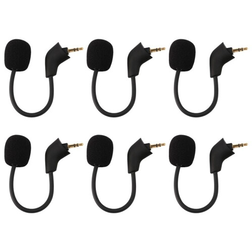 6X Replacement Gaming Mic for  HyperX Cloud II /Cloud Core Computer Gaming Headset