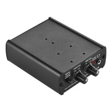 4X Amplificatore per Cuffie Monitor Personale In-Ear con Ingressi XLR Interfaccia Audio di Uscita da 3,5 mm