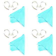 8 Small Clear Good Quality Earhooks - Wireless  Headset Ear Hook Loop Clip Earhook Hooks Loops Clips Earloop