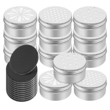 Angoily Dog Scent Training Boxes 10 Pack Metal Scent Tins with Magnetic Dots Portable Odor Containers for Pet Nose Work and Agility Training