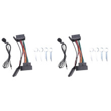 2X Car Audio Cable Adapter for Fiesta Focus Mondeo 6000CD Radio Musik Stream