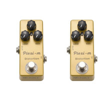 2X MOSKY Plexi-M Electric Guitar Distortion Effect Pedal Guitar Parts Full Metal Shell True Bypass