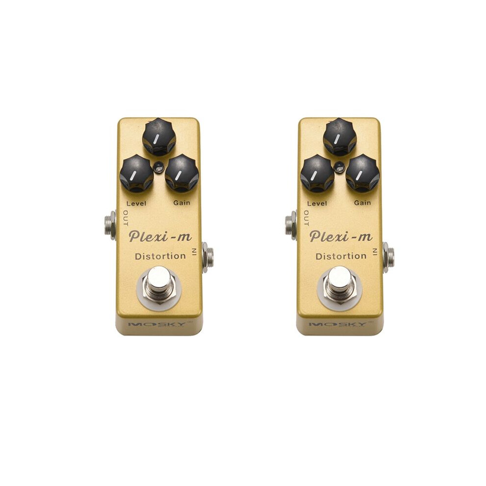 2X Mosky Plexi-M Electric Guitar Distortion Effect Pedal Guitar Parts Full Metal Shell True Bypass 6031692456077