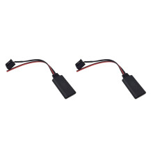 2X Auto Empfänger Modul AUX-in Audio Musik Adapter 12 Pin Anschluss für X5 X3 Z4 E83 E85 E86 E39 E53