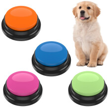 NIHUIFDPY Dog Button Talk Training, Voice Recordable Dog Buttons for Communication Pet Training Buzzer, 30 Second Record, Funny Gift for School Study