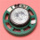 0.25 W 32 Ohm Plastic 12 Magnetic Speaker with 27 mm Diameter Green + Silver 6