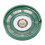 0.25 W 32 Ohm Plastic 12 Magnetic Speaker with 27 mm Diameter Green + Silver 5